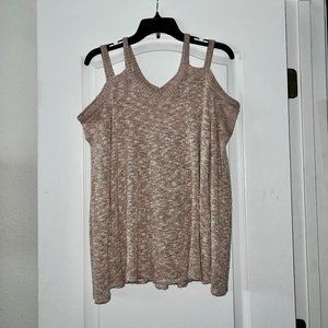 Loop Shoulder Light Sweater